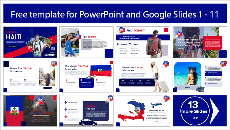 Haiti Tourism Template to download for free in PowerPoint and Google Slides themes.