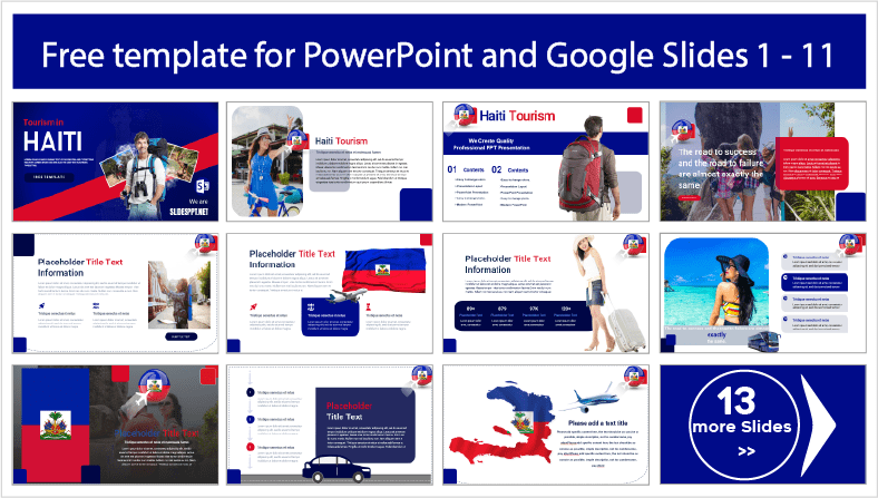 Téléchargez gratuitement les modèles de tourisme en Haïti pour les thèmes PowerPoint et Google Slides.