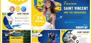 Free Saint Vincent and the Grenadines Tourism Template for PowerPoint and Google Slides.
