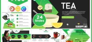 Free Tea Template for PowerPoint and Google Slides.