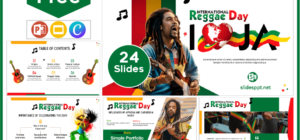 Free Reggae Template for PowerPoint and Google Slides.