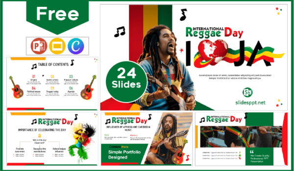 Plantilla de Reggae