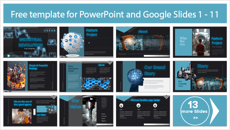 Industrial Revolution Template to download for free in PowerPoint and Google Slides themes.